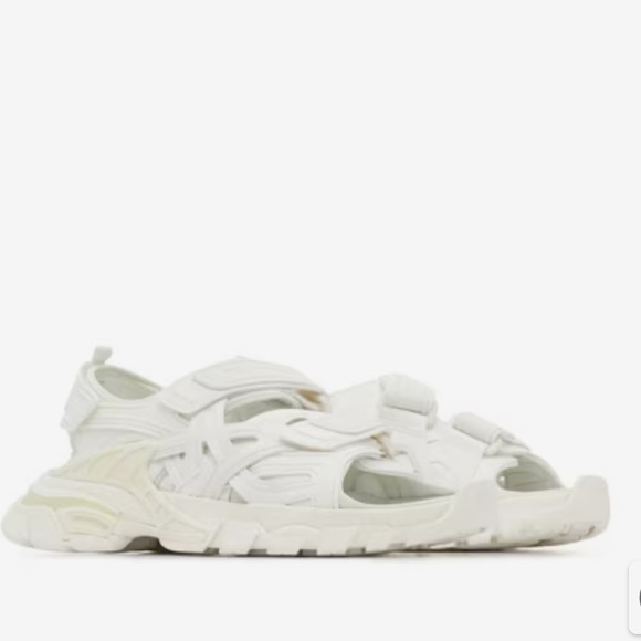 Balenciaga Track Athletic Sandals in White - Picture 8 of 12
